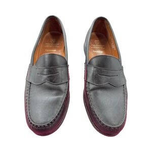 Allen Edmonds Cavanaugh Penny Loafers Black Leather Dress Shoes Size  12